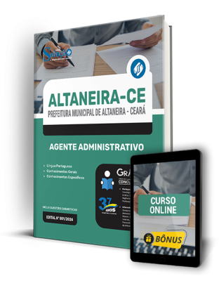 Apostila Prefeitura de Altaneira - CE  - Agente Administrativo - Imagem 1