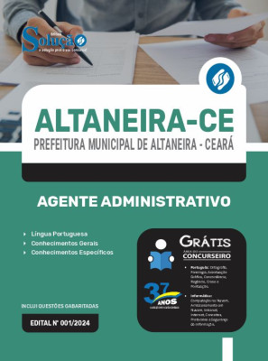 Apostila Prefeitura de Altaneira - CE  - Agente Administrativo - Imagem 3