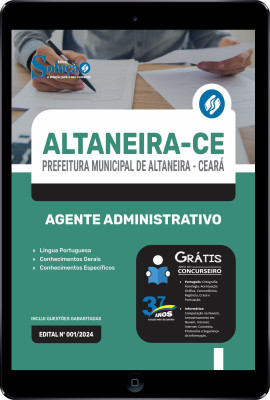 Apostila Prefeitura de Altaneira - CE em PDF  - Agente Administrativo - Imagem 1