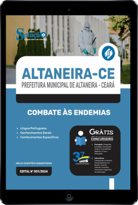 Apostila Prefeitura de Altaneira - CE em PDF  - Agente de Combate às Endemias - Imagem 1