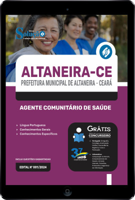 Apostila Prefeitura de Altaneira - CE em PDF  - Agente Comunitário de Saúde - Imagem 1