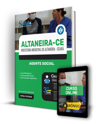 Capa Apostila Prefeitura de Altaneira - CE  - Agente Social