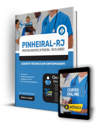 Capa Apostila Prefeitura de Pinheiral - RJ  - Agente Técnico em Enfermagem