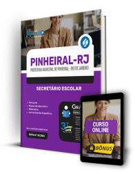 Capa Apostila Prefeitura de Pinheiral - RJ  - Secretário Escolar