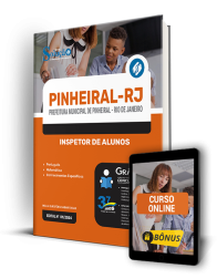 Capa Apostila Prefeitura de Pinheiral - RJ  - Inspetor de Alunos