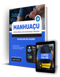 Capa Apostila Prefeitura de São João do Manhuaçu - MG  - Auxiliar de Saúde