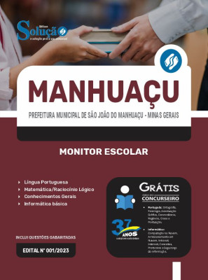 Apostila Prefeitura de São João do Manhuaçu - MG  - Monitor Escolar - Imagem 3