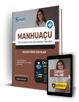 Apostila Prefeitura de São João do Manhuaçu - MG  - Secretário Escolar - Imagem 1