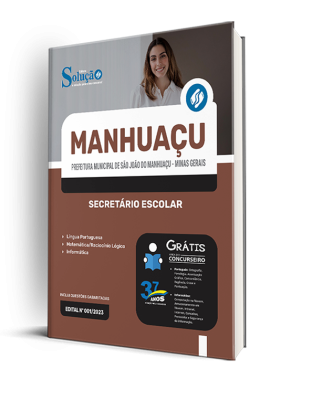 Apostila Prefeitura de São João do Manhuaçu - MG  - Secretário Escolar - Imagem 2
