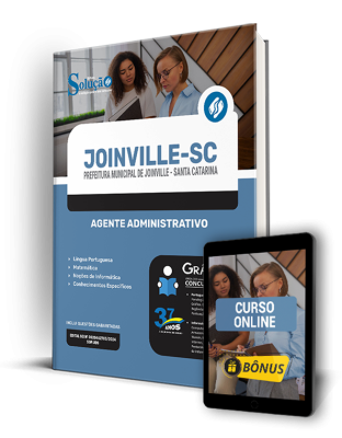 Apostila Prefeitura de Joinville - SC  - Agente Administrativo - Imagem 3