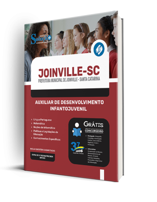Apostila Prefeitura de Joinville - SC  - Auxiliar de Desenvolvimento Infantojuvenil - Imagem 2