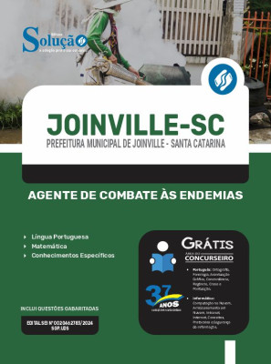 Apostila Prefeitura de Joinville - SC  - Agente de Combate às Endemias - Imagem 2