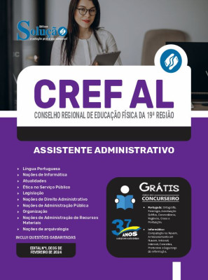 Apostila CREF-AL  - Assistente Administrativo - Imagem 3