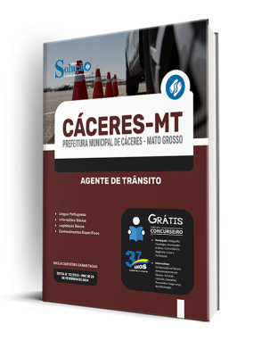 Apostila Prefeitura de Cáceres - MT  - Agente de Trânsito - Imagem 2