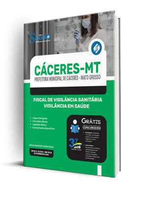 Apostila Prefeitura de Cáceres - MT  - Fiscal de Vigilância Sanitária - Vigilância em Saúde - Imagem 2