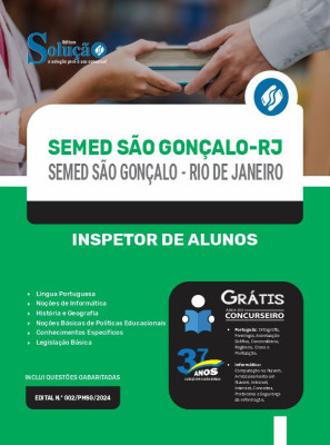 Apostila SEMED São Gonçalo - RJ  - Inspetor de Alunos - Imagem 3