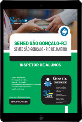 Apostila SEMED São Gonçalo - RJ em PDF  - Inspetor de Alunos - Imagem 1
