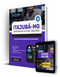 Capa Apostila Câmara de Itajubá - MG  - Analista de Recursos Humanos