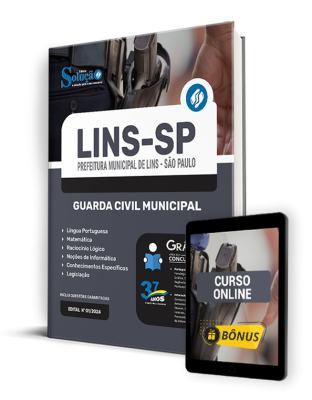 Apostila Prefeitura de Lins - SP  - Guarda Civil Municipal - Imagem 1