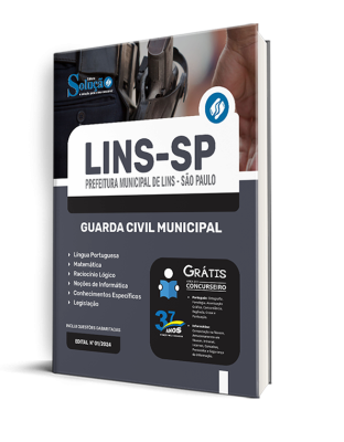 Apostila Prefeitura de Lins - SP  - Guarda Civil Municipal - Imagem 2