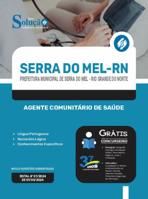 Apostila Prefeitura de Serra do Mel - RN  - Agente Comunitário de Saúde - Imagem 3