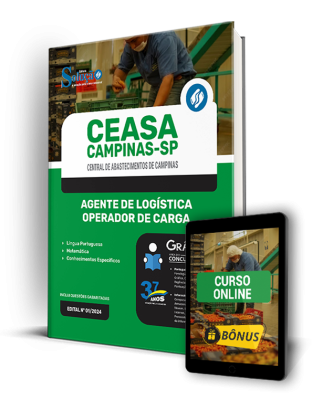 Apostila CEASA Campinas - SP  - Agente de Logística - Operador de Carga - Imagem 1