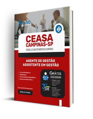 Apostila CEASA Campinas - SP  - Agente de Gestão - Assistente em Gestão - Imagem 2