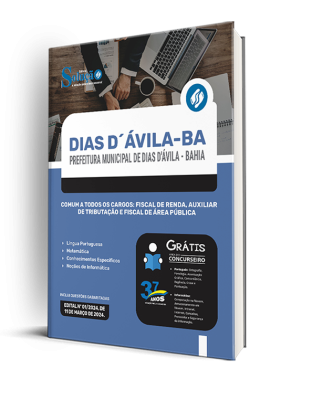 Apostila Prefeitura de Dias D Ávila - BA  - Comum a Todos os Cargos: Fiscal de Renda, Auxiliar de Tributação e Fiscal de Área Pública - Imagem 2