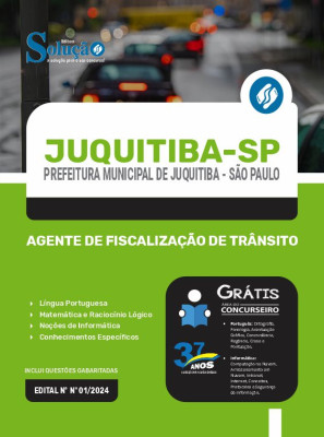Apostila Prefeitura de Juquitiba - SP  - Agente de Fiscalização de Trânsito - Imagem 3