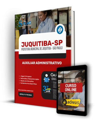 Apostila Prefeitura de Juquitiba - SP  - Auxiliar Administrativo - Imagem 1