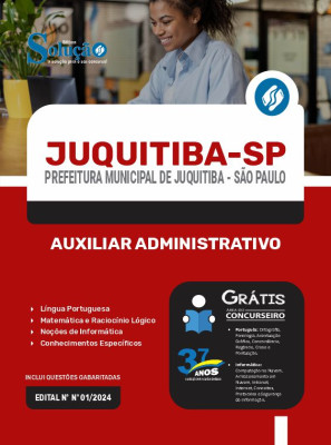 Apostila Prefeitura de Juquitiba - SP  - Auxiliar Administrativo - Imagem 3