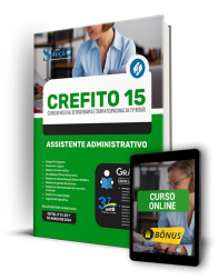 Capa Apostila CREFITO 15  - Assistente Administrativo