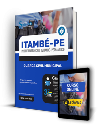 Capa Apostila Prefeitura de Itambé - PE  - Guarda Civil Municipal
