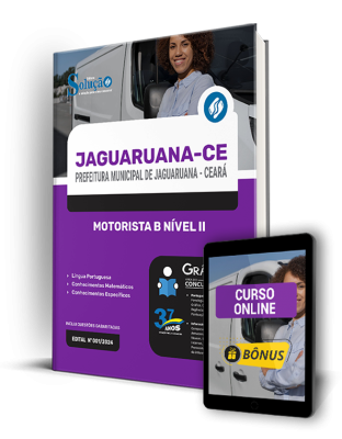 Apostila Prefeitura de Jaguaruana - CE  - Motorista B - Nível II - Imagem 1
