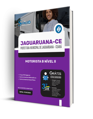 Apostila Prefeitura de Jaguaruana - CE  - Motorista B - Nível II - Imagem 2