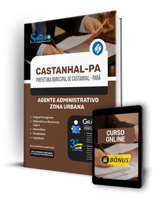 Apostila Prefeitura de Castanhal - PA  - Agente Administrativo - Zona Urbana - Imagem 1