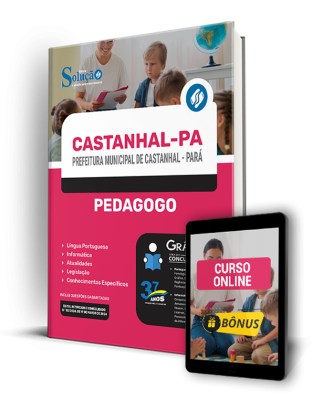 Apostila Prefeitura de Castanhal - PA  - Pedagogo - Imagem 1