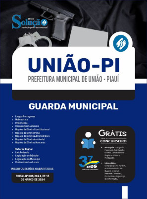 Apostila Prefeitura de União - PI  - Guarda Municipal - Imagem 3