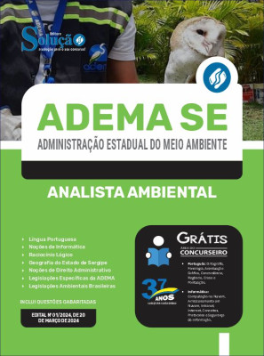 Apostila ADEMA-SE  - Analista Ambiental - Imagem 3