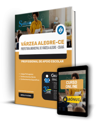 Capa Apostila Prefeitura de Várzea Alegre - CE  - Profissional de Apoio Escolar