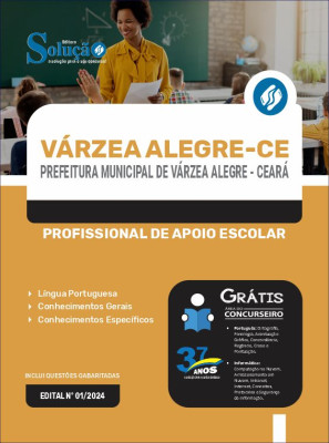 Apostila Prefeitura de Várzea Alegre - CE  - Profissional de Apoio Escolar - Imagem 3
