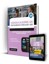 Capa Apostila Prefeitura de Várzea Alegre - CE  - Assistente de Sala de Educação Infantil/Creche