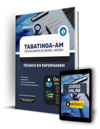 Capa Apostila Prefeitura de Tabatinga - AM  - Técnico em Enfermagem