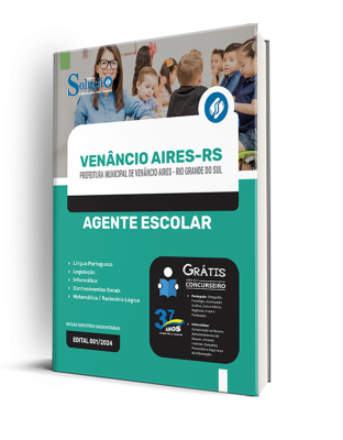 Apostila Prefeitura de Venâncio Aires - RS  - Agente Escolar - Imagem 2