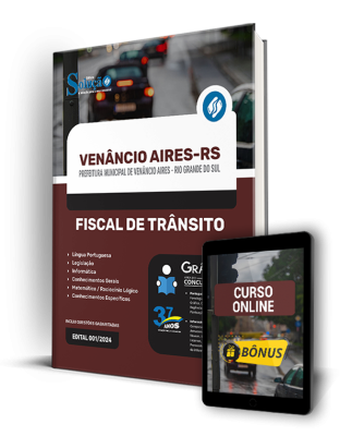 Apostila Prefeitura de Venâncio Aires - RS  - Fiscal de Trânsito - Imagem 1