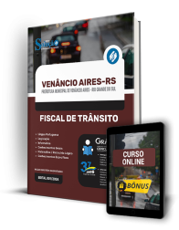 Capa Apostila Prefeitura de Venâncio Aires - RS  - Fiscal de Trânsito
