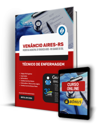Capa Apostila Prefeitura de Venâncio Aires - RS  - Técnico de Enfermagem