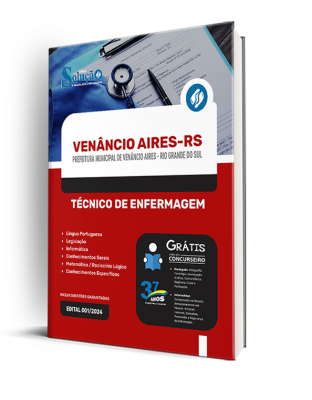 Apostila Prefeitura de Venâncio Aires - RS  - Técnico de Enfermagem - Imagem 2