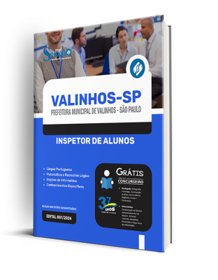 Apostila Prefeitura de Valinhos - SP  - Inspetor de Alunos - Imagem 2