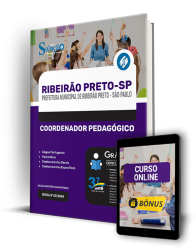 Capa Apostila Prefeitura de Ribeirão Preto - SP  - Coordenador Pedagógico
